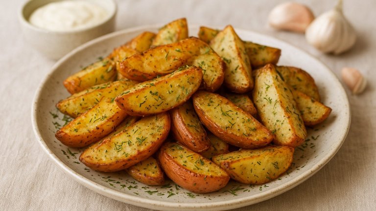 Copycat Boston Market Dill Potato Wedges