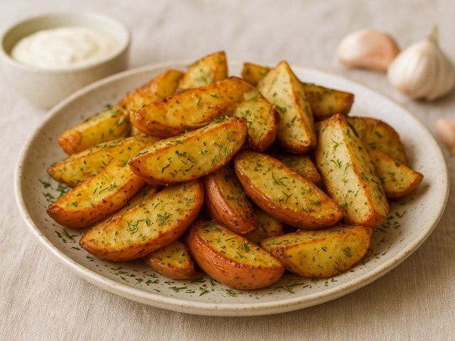 Copycat Boston Market Dill Potato Wedges