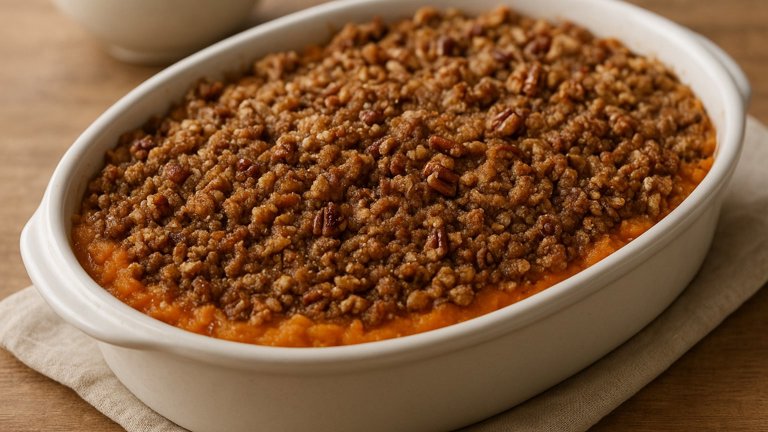 Copycat Boston Market's Sweet Potato Casserole