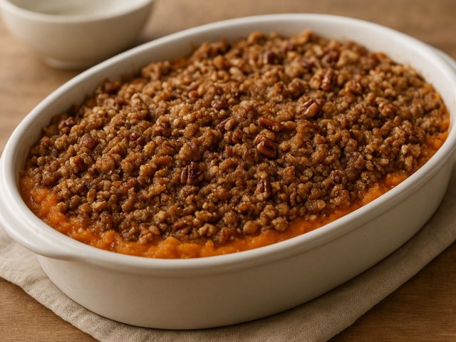 Copycat Boston Market's Sweet Potato Casserole