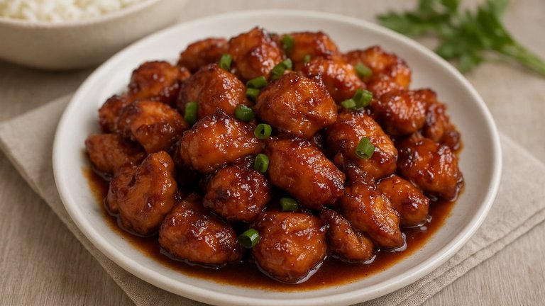 Copycat Cajun Cafe's Bourbon Chicken