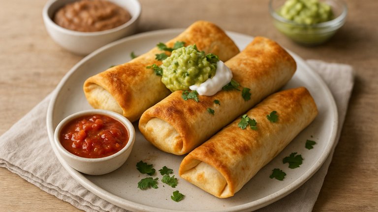Copycat Chi-Chi's Baked Chicken Chimichangas