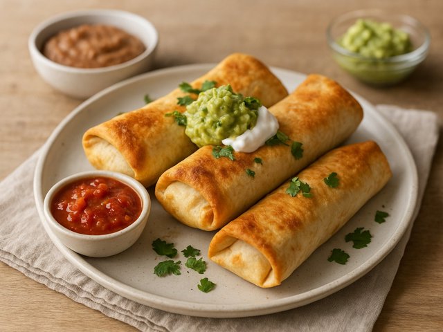 Copycat Chi-Chi's Baked Chicken Chimichangas