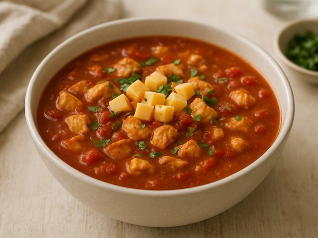Copycat Chili's Chicken Enchilada Soup