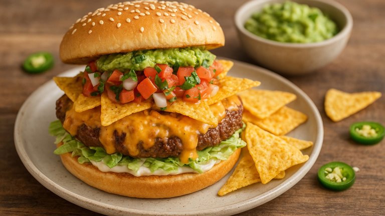 CopyCat Chili's Nacho Burger