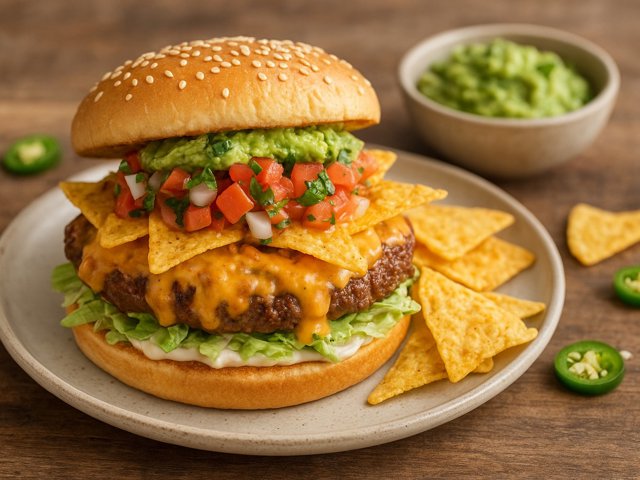 CopyCat Chili's Nacho Burger