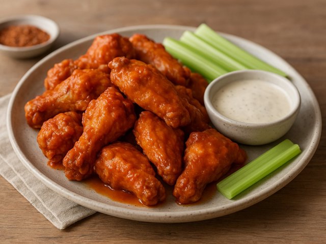 CopyCat Hooter's Buffalo Chicken Wings