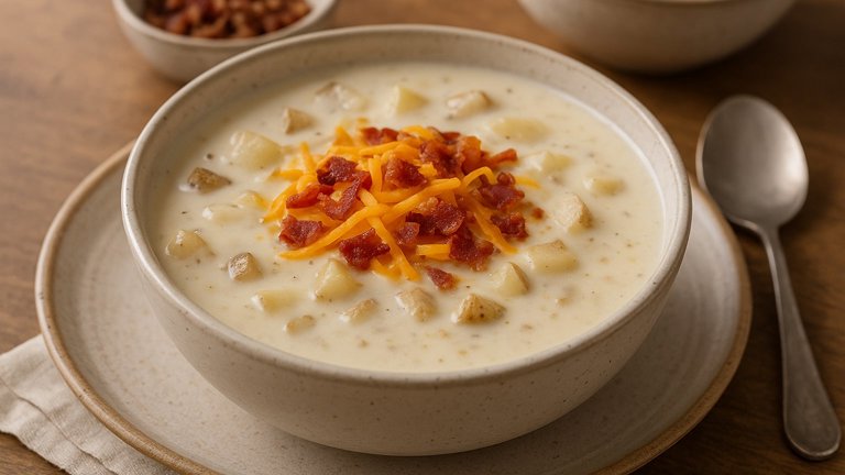CopyCat Houlihan's Baked Potato Soup
