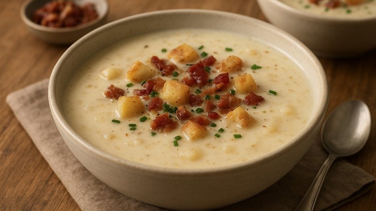 CopyCat Houlihan's Baked Potato Soup