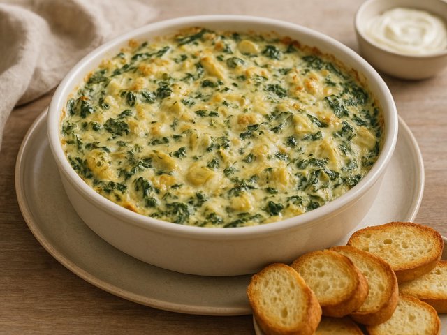 CopyCat Houston's Spinach And Artichoke Dip