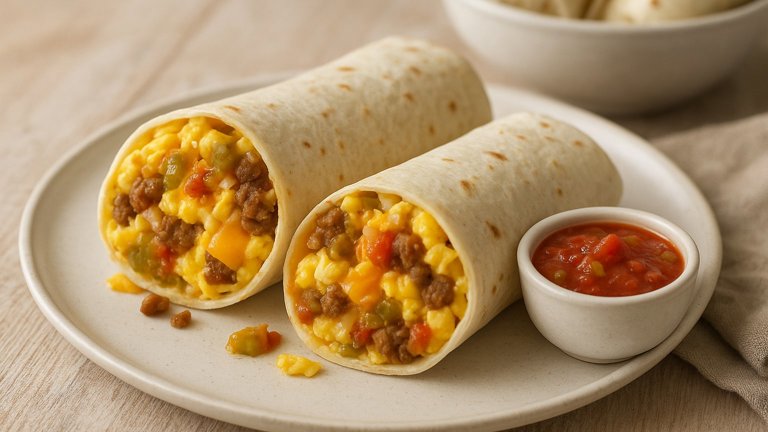 CopyCat Mcdonald's Breakfast Burrito