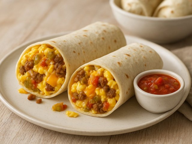 CopyCat Mcdonald's Breakfast Burrito