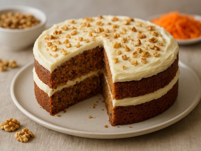 CopyCat Mrs. Fields Carrot Cake