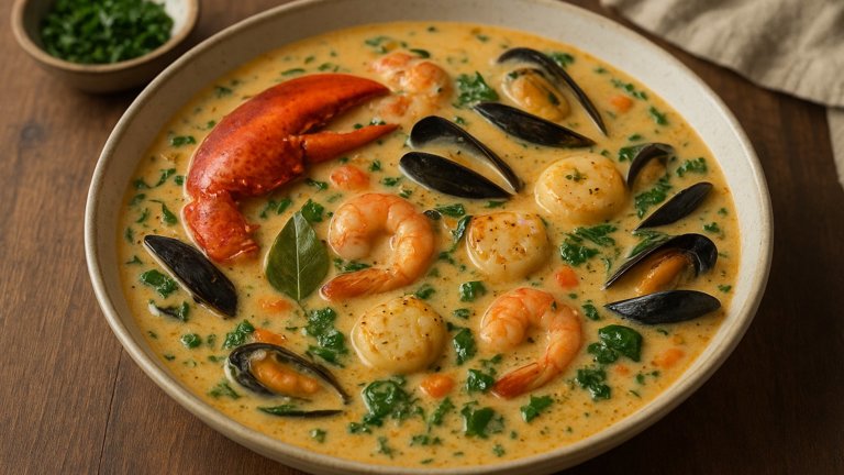 CopyCat Soup Nazi's Seafood Bisque