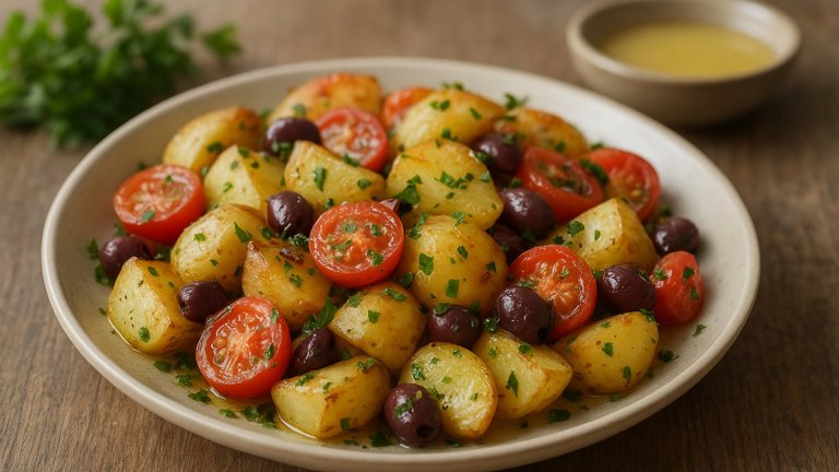 CopyCat Waldorf Astoria Olive And Lemon Potatoes