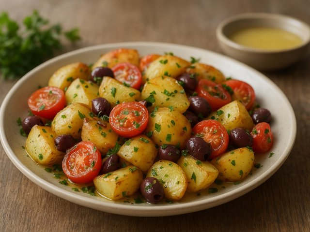 CopyCat Waldorf Astoria Olive And Lemon Potatoes