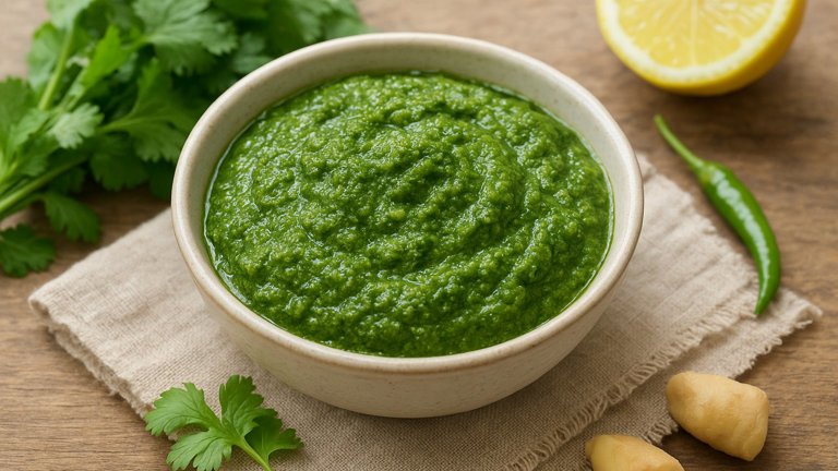 Coriander AND MINT Chutney