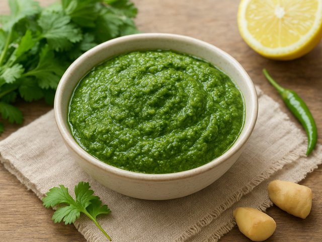 Coriander AND MINT Chutney