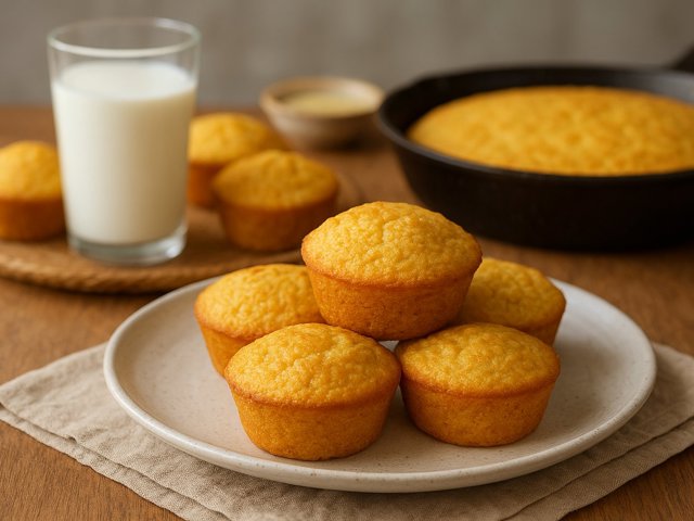 Corn Bread, Corn Muffins, Or Corn Sticks