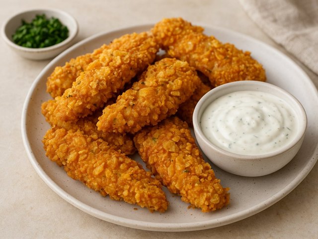 Cornflake-Crusted Chicken Tenders