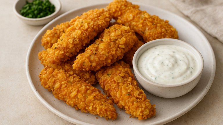 Cornflake-Crusted Chicken Tenders
