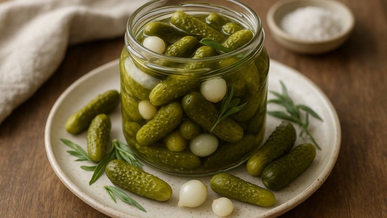 Cornichons (Pickled Gherkins)