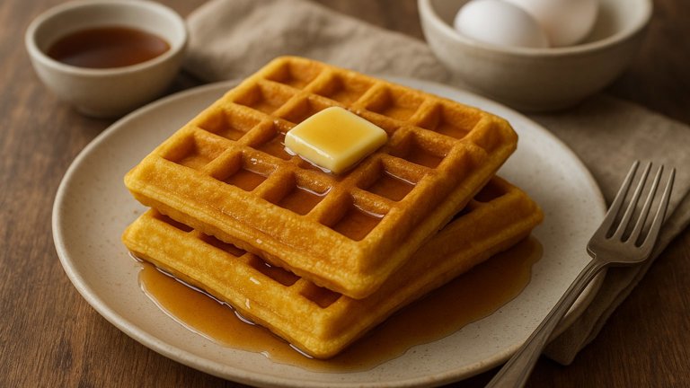 Cornmeal Waffles