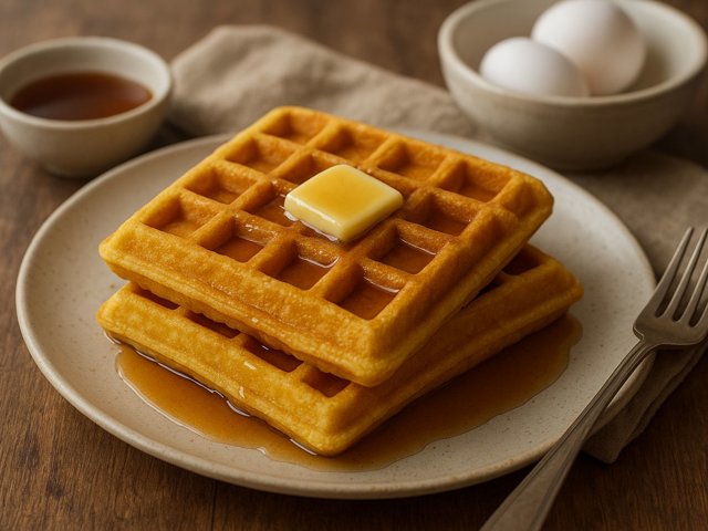 Cornmeal Waffles