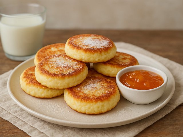 Cottage Cheese Pancakes