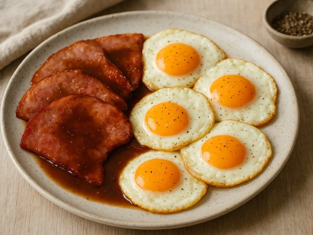 Country HAM WITH Redeye Gravy