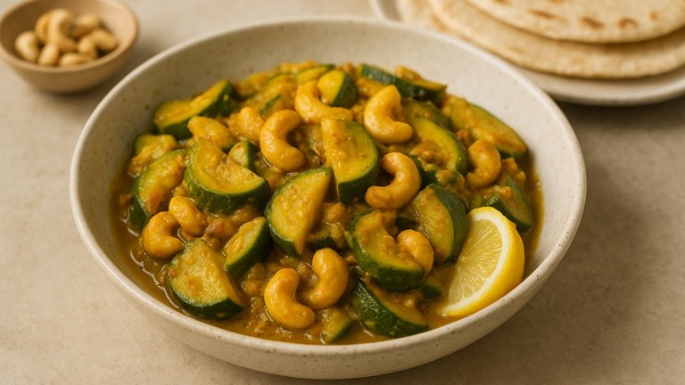 Courgette And Cashew Curry