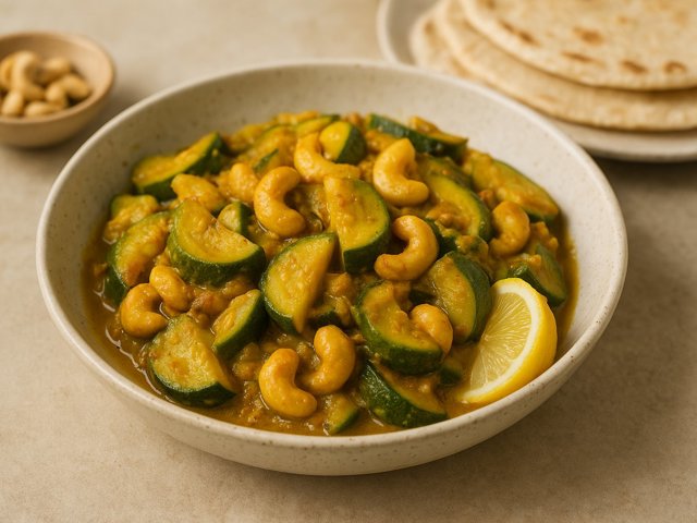 Courgette And Cashew Curry