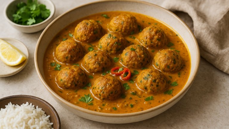 Courgette Kofta Curry
