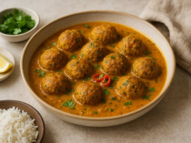 Courgette Kofta Curry