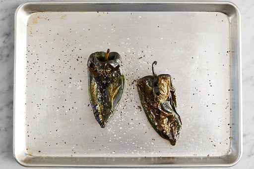 Couscous-Stuffed Poblano Peppers
