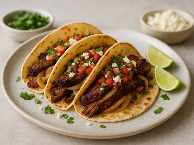 Cowboy Brisket Tacos