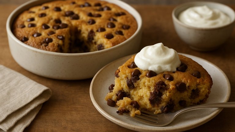 Cozy Southern Chocolate Chip Pudding Cake