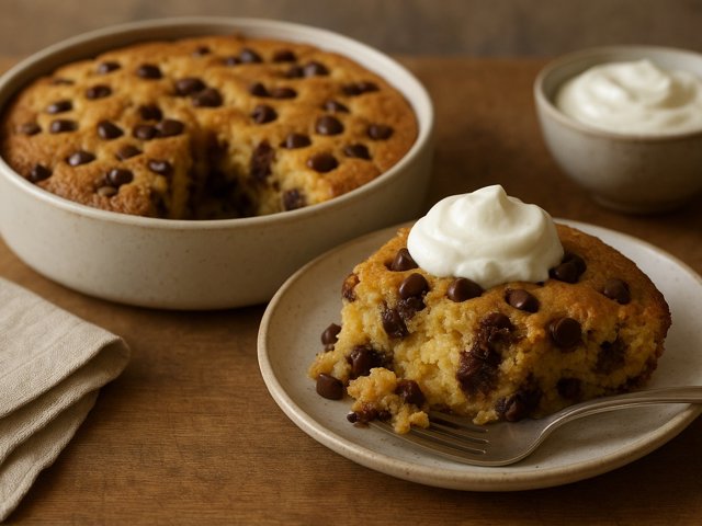 Cozy Southern Chocolate Chip Pudding Cake