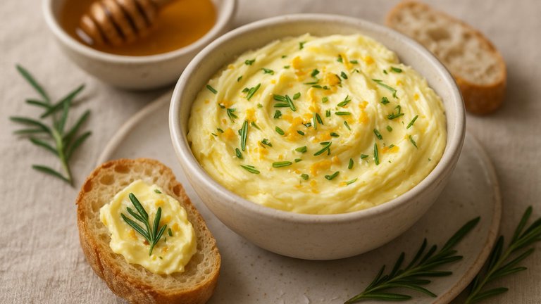 Crème Fraîche Butter With Sea Salt