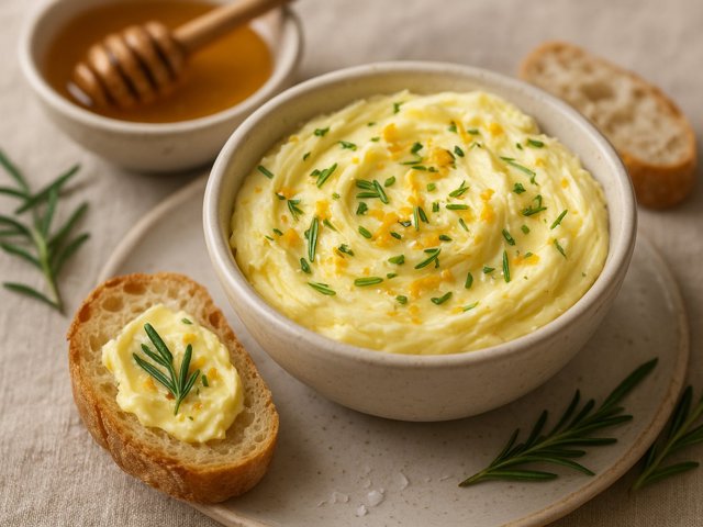 Crème Fraîche Butter With Sea Salt