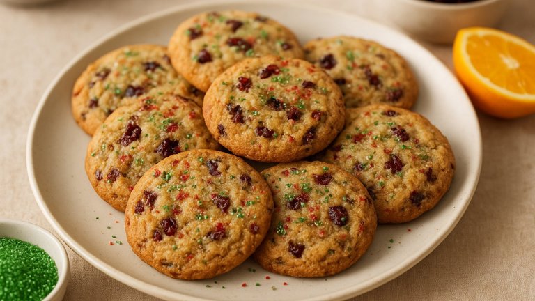 Cranberry-Orange Spice Cookies