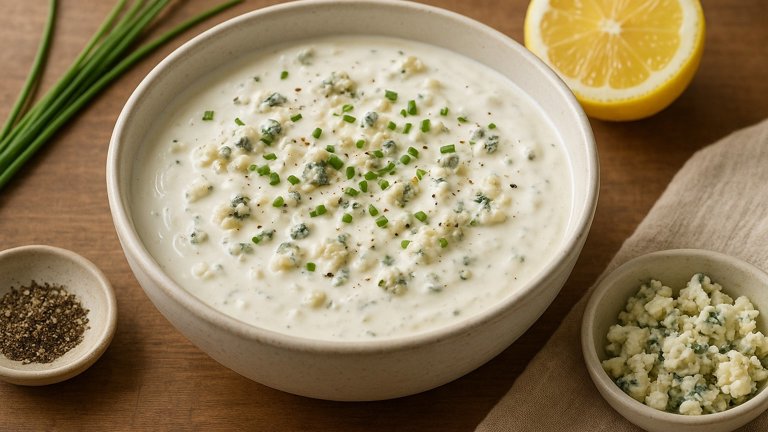Creamed BLUE Cheese Dressing