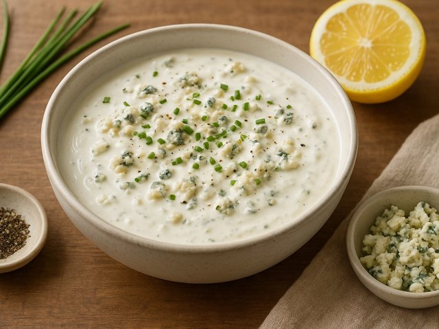 Creamed BLUE Cheese Dressing