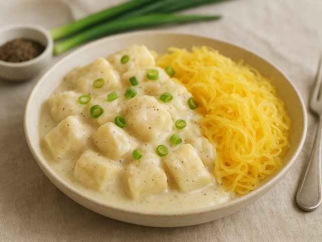Creamed Yucca