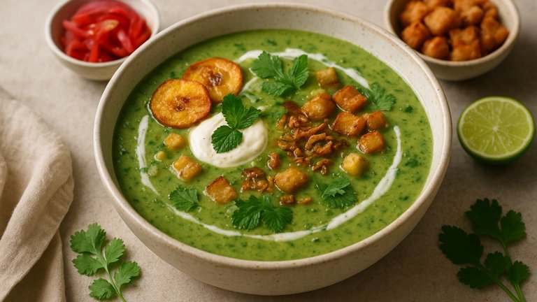 Creamy Callaloo AND Celeriac SOUP