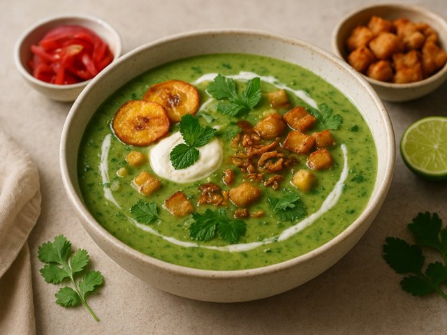 Creamy Callaloo AND Celeriac SOUP