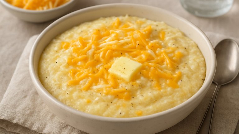 Creamy Cheesy Grits