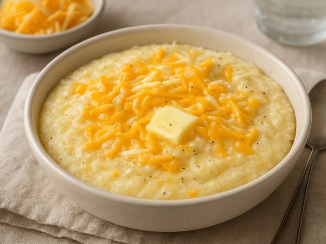 Creamy Cheesy Grits
