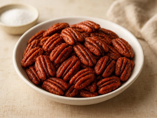 Crisp Spicy Pecans