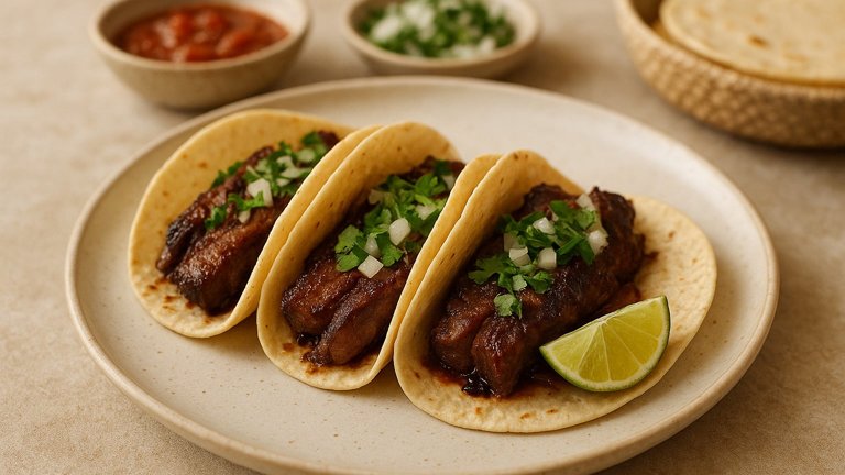 Crispy Lengua Tacos